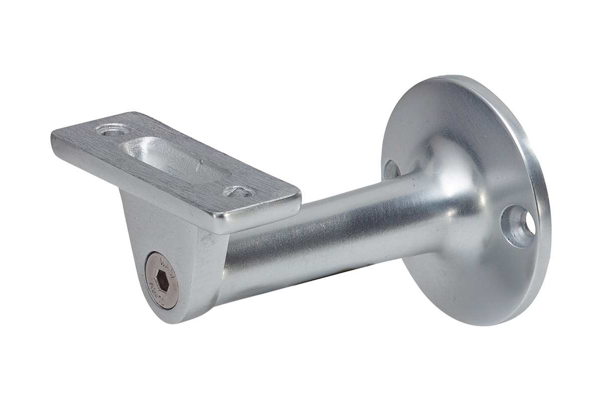KWS Handrail support 4540 in finish 31 (aluminium, KWS 1 silver anodised)