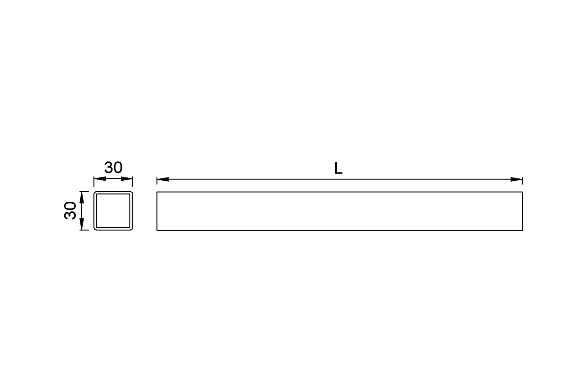 Produktzeichnung KWS Rohr 8520