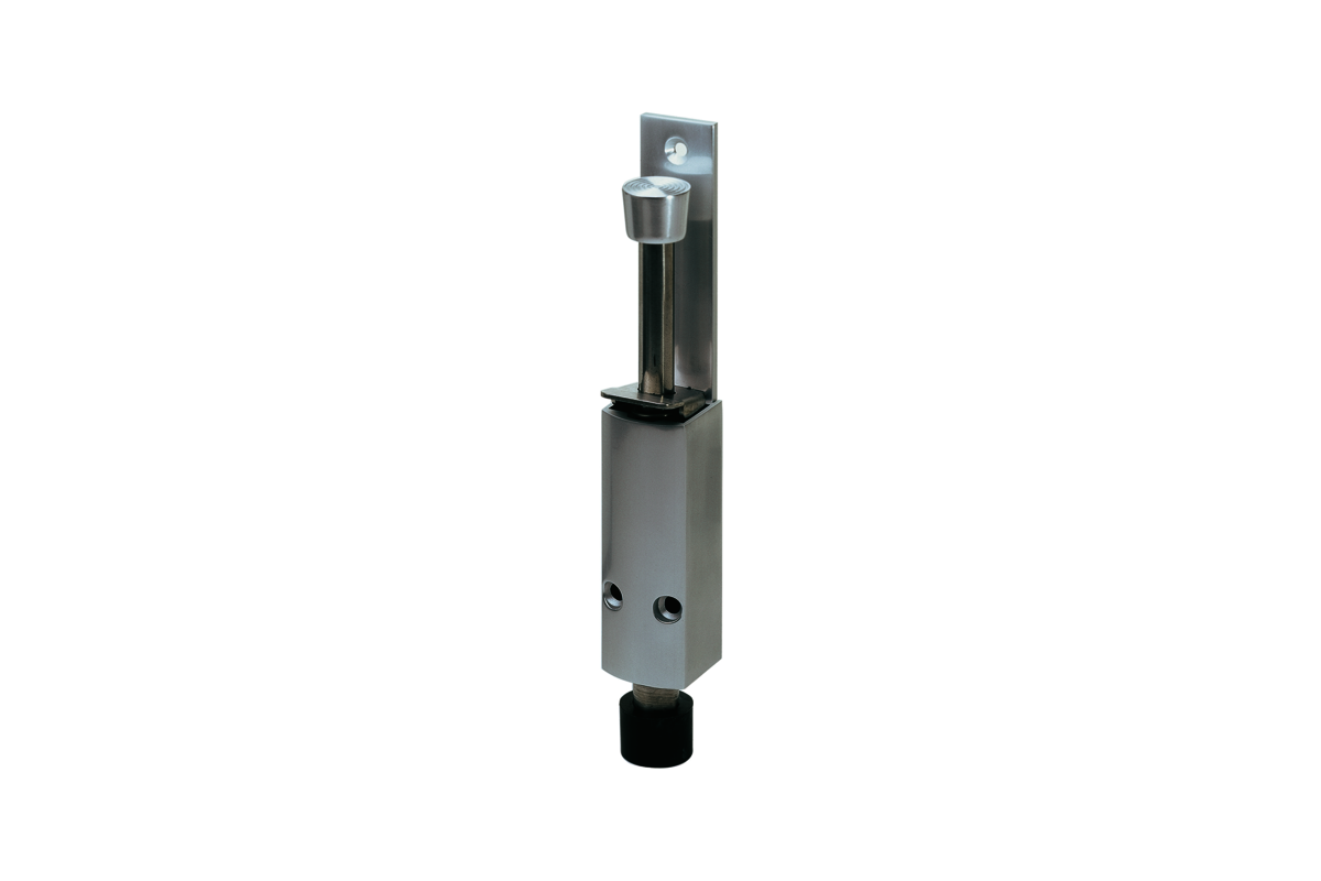 KWS Door holder 1223 in finish 41 (aluminium, KWS 1 silver anodised)