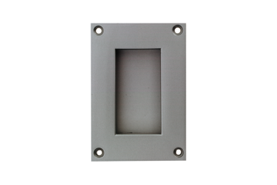 KWS 5201.02 Flush handle KWS Flush pull 5201 in finish 02 (steel/aluminium, silver stove-enamelled)