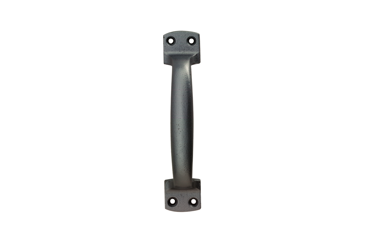 KWS Pull handle 5309 in finish 02 (grey cast iron, silver stove-enamelled)