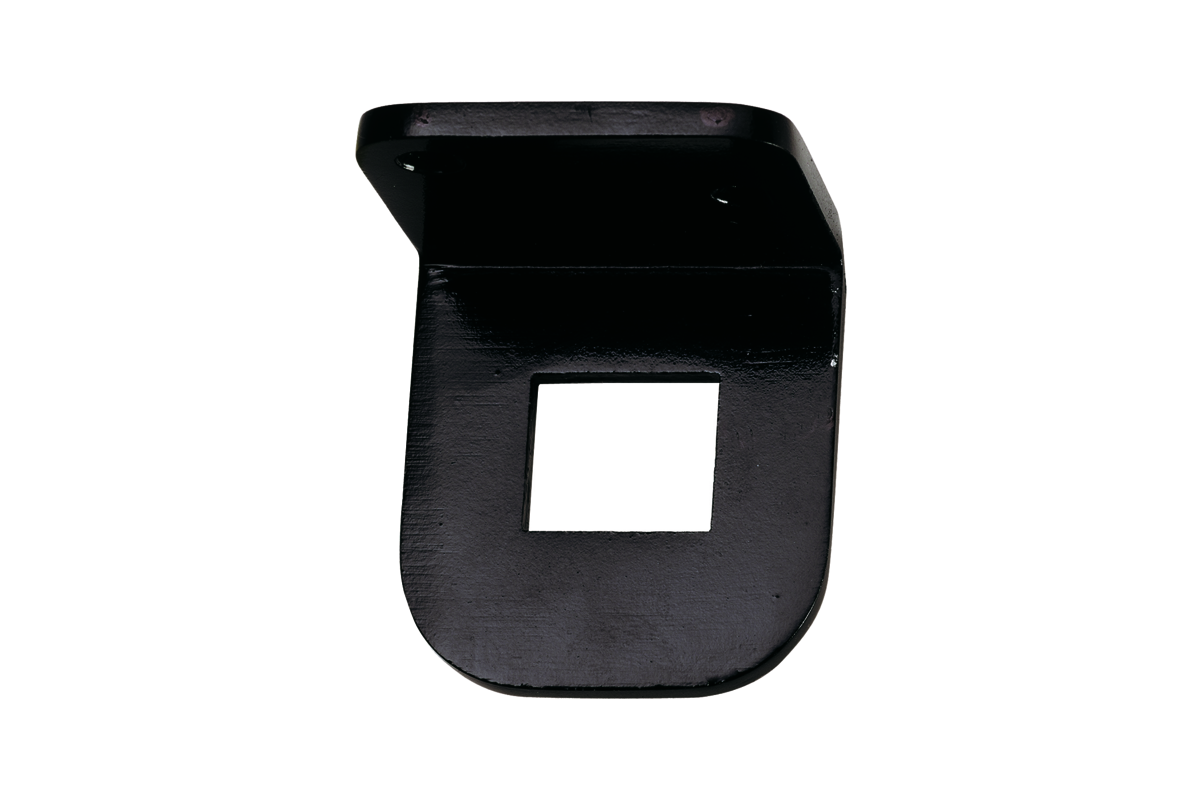 KWS Holding bracket 1517 for gate holder in finish 03 (steel, black stove-enamelled)