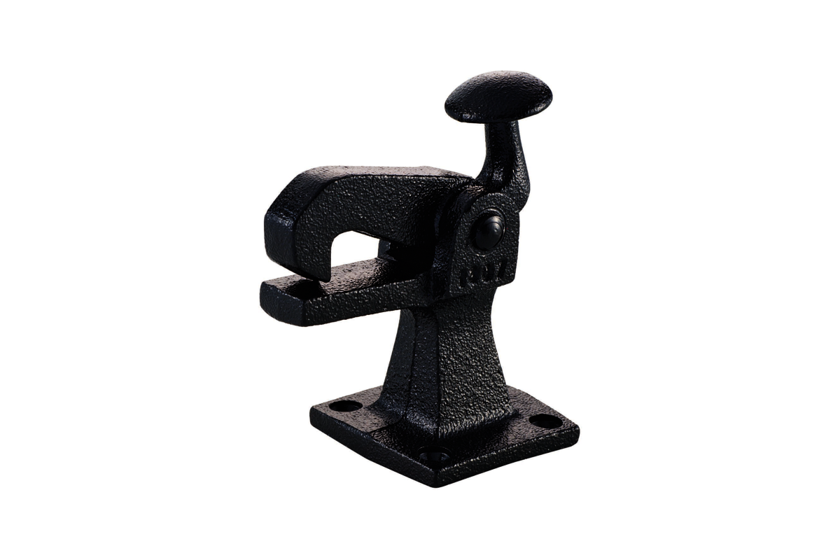 KWS 1307.03 Gate holder KWS Gate holder 1307 in finish 03 (malleable cast iron, black stove-enamelled)