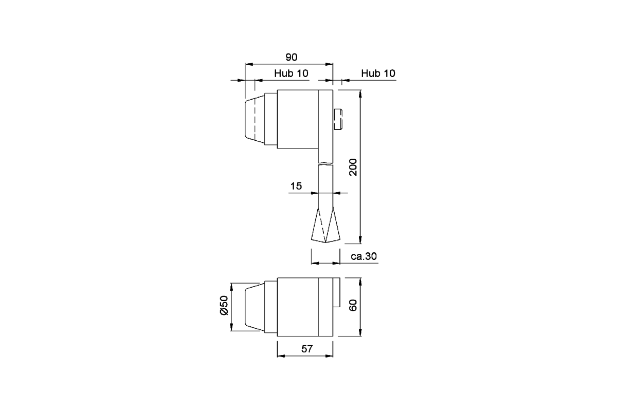 KWS 2019.. Door buffer Product drawing KWS Door buffer 2019