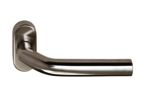 KWS Lever handle 3F35 in finish 82 (stainless steel, matte)