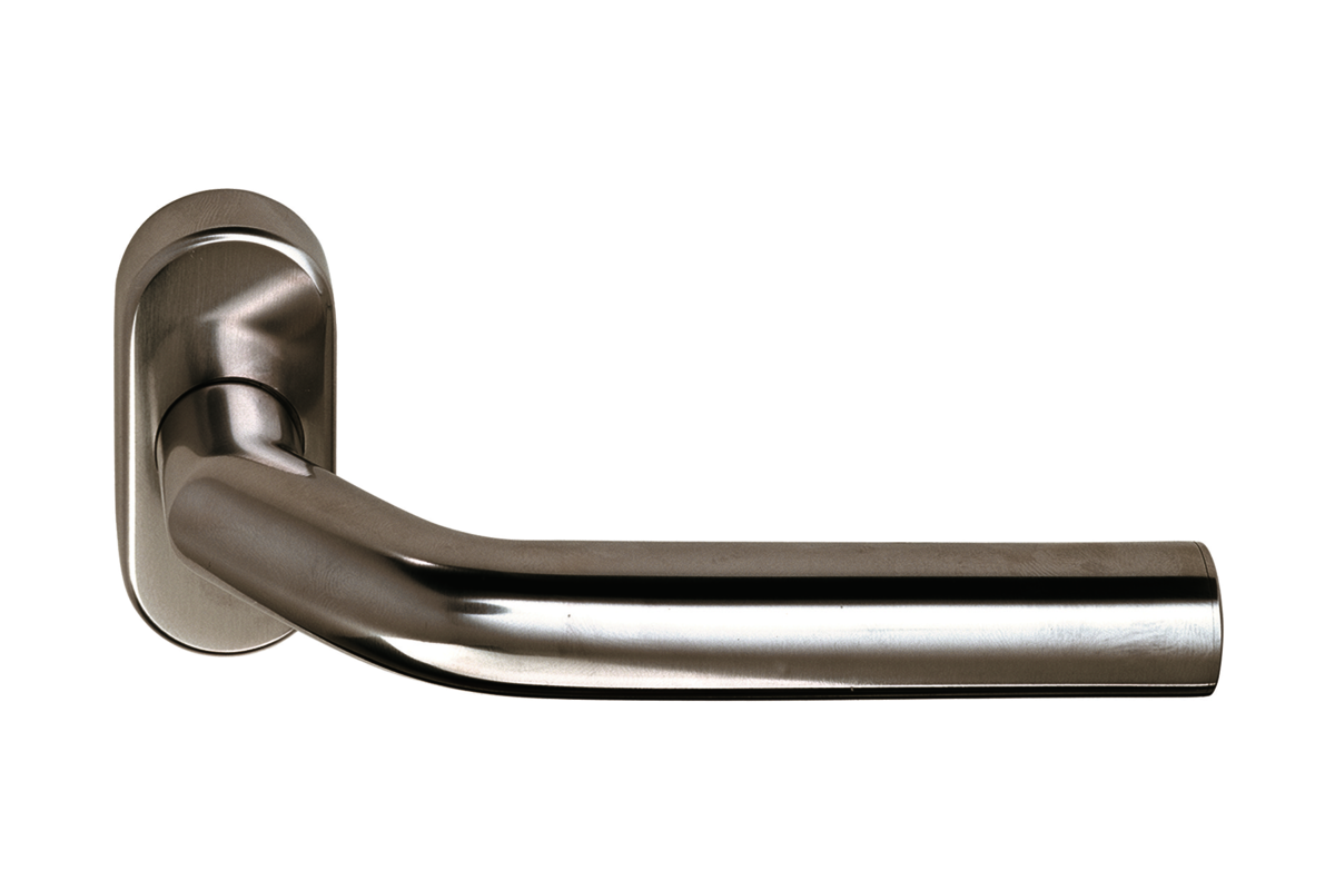 KWS Lever handle 3F35 in finish 82 (stainless steel, matte)