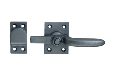 KWS 6029.02 Locking handle KWS Locking handle 6029 in finish 02 (malleable cast iron, silver stove-enamelled)