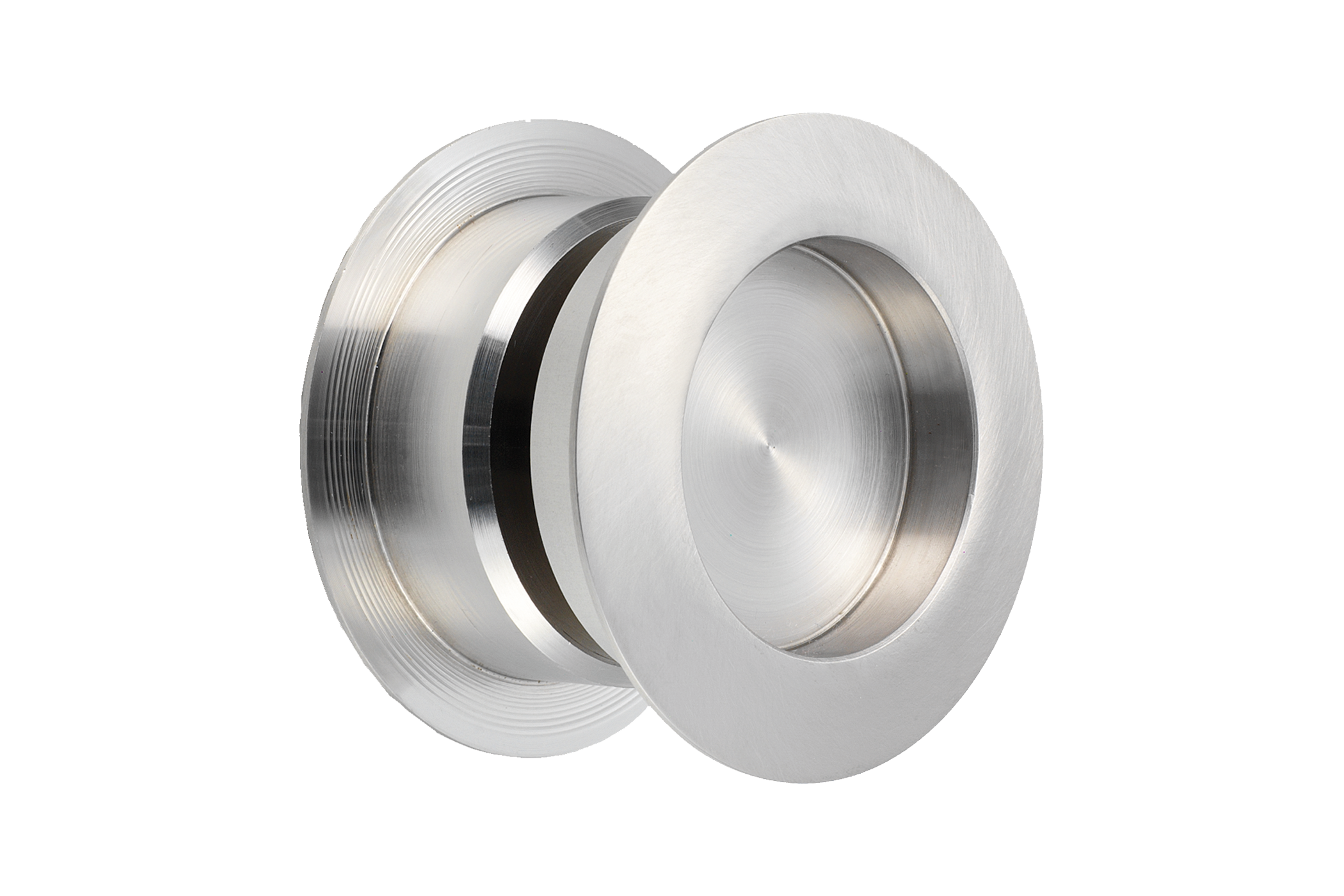 KWS 5251.41 Flush pull set KWS Flush pull set 5251 in finish 41 (aluminium, KWS 1 silver anodised)