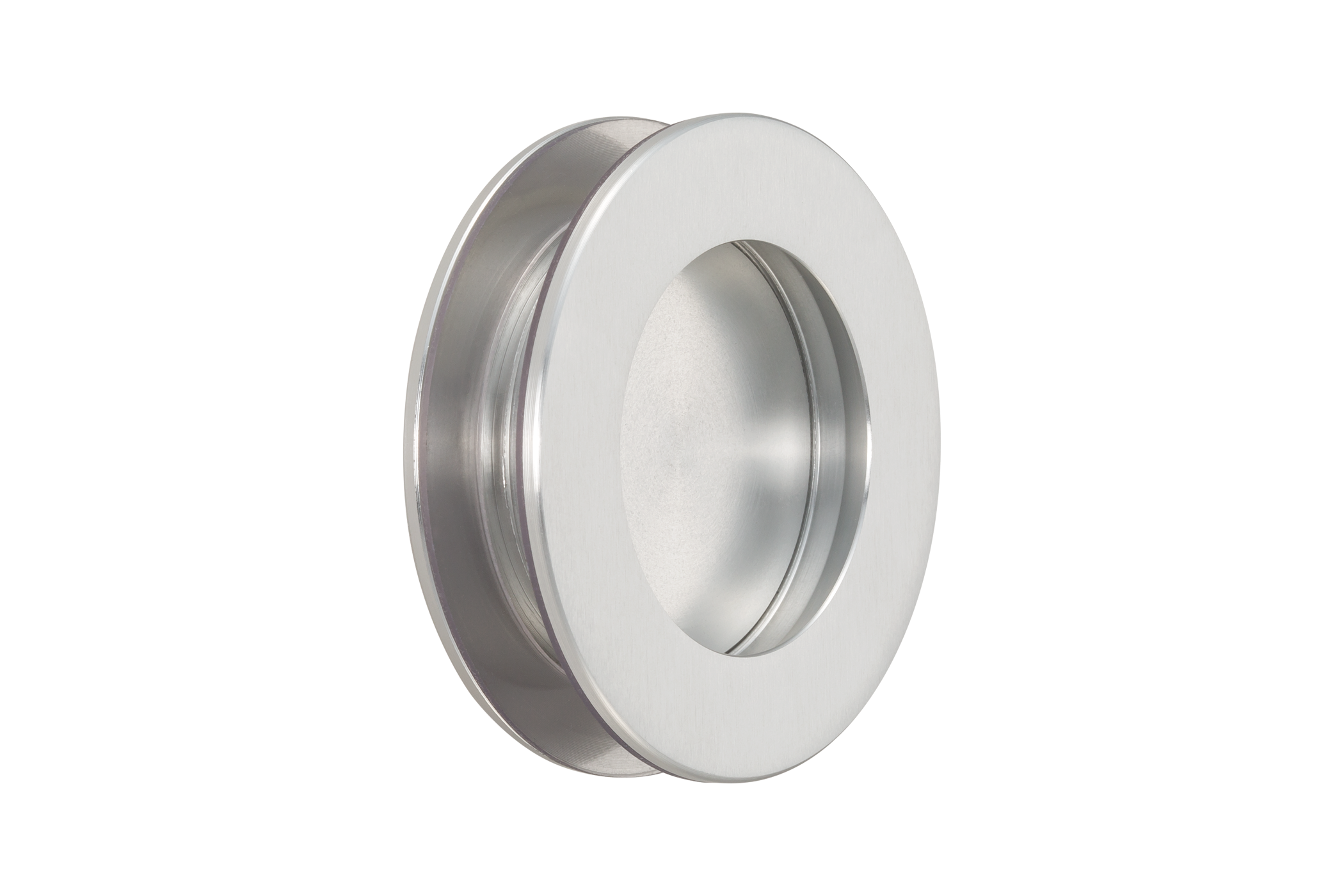 KWS 5254.41 Flush pull set KWS Flush pull set 5254 in finish 41 (aluminium, KWS 1 silver anodised)